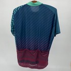 Neopro Cycling Jersey Men s 2xl Teal Green Geometric Short Sleeve Bike Shirt