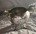 Wm Rogers Silverplate Tea Set Creamer  Sugar Bowl