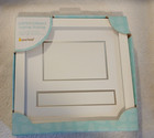 Baby Name Photo Frame White And Silver Personalize Name With Included Stickers