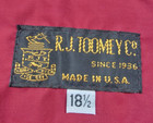 Rj Toomey Clergy Shirt Mens 18 5 Red Short Sleeve Nwt