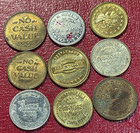 9  9 Different  Model T Car Wash Tokens-mar913