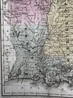 Southern United States Carolinas Georgia Louisiana Arkansas Al 1839 Mitchell Map