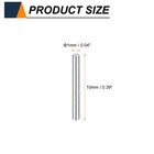 55pcs Dowel Pins M1 X 10mm 304 Stainless Steel Shelf Support Peg Pin Rod