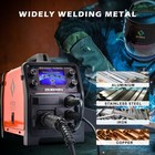 Hitbox 200a 5in1 Combi Mig Welder Tig Mma Mig Igbt Inverter For Alu steel New