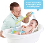 Yookidoo Baby Bath Shower Head Elephant Water Pump With Trunk Spout Rinser Blue