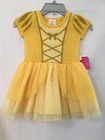 Disney Princess Belle Beauty And The Beast Baby Toddler Girls Cosplay Dress New