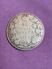 1911 Canada 50 Cents Silver Coin Circulated