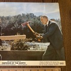 Vtg 1973 Emperor Of The North Movie Lobby Card Poster Kenneth Hyman Lee Marvin