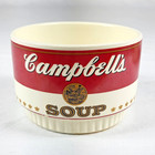Set Of 2 Vintage 1960 s 14 Oz Campbell s Soup Ceramic Bowls Made In The Usa