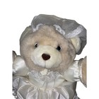 Dan Dee Precious Bride Teddy Bear Plush Wedding Dress Veil Stuffed Animal