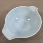 Vintage Pyrex Primary Colors Nesting Mixing Bowl Set 1 Qt   1 5 Pt Yellow Green