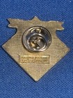 Nba New York Knicks Gold Metal Enamel Pin Back Vtg 1988