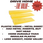 Beaver State Plastics Felling Forestry Wedges -- Made In Usa