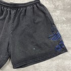 Vintage 90s Adidas Cotton Shorts Mens M S Faded Black Trefoil