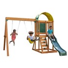  Ainsley Fort Wooden Outdoor  Slide And Swing Set Toddler Kids Playset Climber 