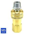Foster 5 Series Brass Quick Coupler 1 2 Body 1 2 Npt Air Hose And Water Fittings