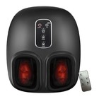 Foot Massager Heated Shiatsu Deep Kneading Air Compression