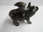 New Small Cast Iron Pig With Wings X2580 When Pigs Can Fly Free Shipping