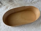 French Vintage Wooden Box Bent Oval Sewing