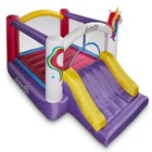 Unicorn Bounce House With Slide And Blower Inflatable Bouncer With Bag
