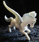 2004 Vintage Schleich Fairy Standing Winged Pegasus Horse Figure  d-73527