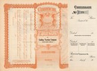 The Cushing Traction Company  Cushing Oklahoma  100 Shares Great Vignette