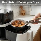 Stainless Steel Hot Plate Gripper  Anti Scald Plate   Bowl Holder Clip With N   