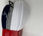 New Balance 6 Pack Cushion No Show Sock Support Sz L Size 8-12 5 Gray Blue White