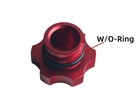 Dewhel Aluminum Engine Oil Filler Cap Red Compatible With Gm 1992-2018 
