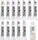 Golden Heavy Body Acrylics Mixing Set  12 X 22 Ml Tubes   Glazing Liquid