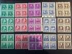 Scott   859-93 Blocks Of 4 Famous Americans  2024 Scott Catalogue Value  136 00