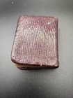 1905 Antique Sterling Silver Mounted Birthday Book W j Holmes Hallmarked