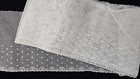 Vintage antique  White  Heirloom  English Embroidery Net  Cotton  Lace  2 Yards