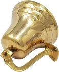 Large Nautical Ship s Boat Bell 11  Solid Brass Marine Maritime Wall Decor New