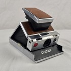 Vintage Polaroid Sx-70 Folding Land Camera W  Case Owners Manual  Flash Untested