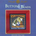 Mill Hill Buttons Beads Kit Counted Cross Stitch Silent Night Christmas Mh148304