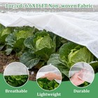 Plant Floating Row Cover 6 6x16 Ft 1oz yd   Garden Fabric Frost Pest Protection