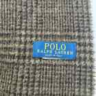 Polo Ralph Lauren Loden Heather Plaid Italian Virgin Wool Neck Wrap Scarf