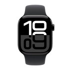 Apple Watch Series 10  gps  42mm W Sport Band S m Jet Black Mwwe3lw a 2024 Model