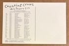Counting Crows - This Desert Life Rare Promo Postcard  99