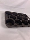 Vintage Antique No  10 Griswold Cast Iron  949c Muffin Pan 11 Count