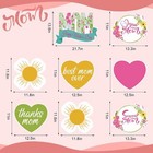Happy Mothers Day Yard Signs With Stakes Yard Decorations Outdoor Lawn Garden Mo