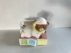 Vintage Napco Nursery Baby Abc Planter Ceramic 5  T X 5 5  W