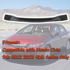 Rear Spoiler Wing For Honda Civic 9th 2012 2013 4dr Sedan Glossy Black Duckbill