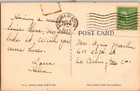 Vintage 1941 Humorous  whoopie-e   Donkey Drinking Linen Postcard Va Postmark