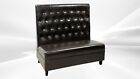 New 6 Piece Brown Button Style Booths Commercial Restaurant Booth Seater Bo2 Lot