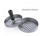 Silver White Zinc-aluminum Alloy Round Shape Hamburger Press Stuffed Meat Beef G
