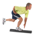 Optp Black Axis Firm Foam Roller - Half 36 In X 3 In