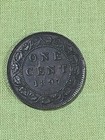 1897 Canada Large Cent Queen Victoria     Canadian One Cent Coin     Vintage Coin