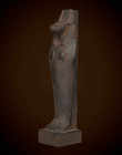 Ancient Egyptian God Anubis Ushabti Statue Mummiform Jackal Deity Stone Figurine